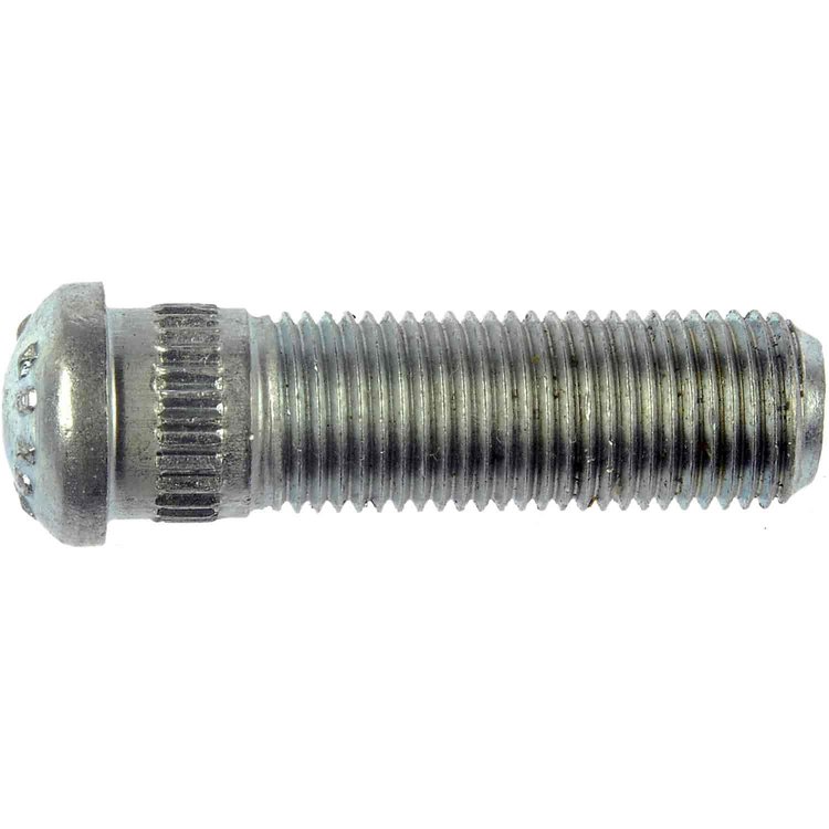 610-258 1/2-20 Serrated Wheel Stud - .536 in. Knurl, 1-23/32 in. Length; Buick/Cadillac/Jaguar/Oldsmobile