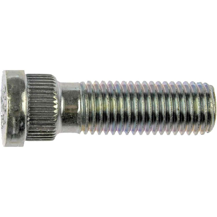 610-275.1 M12-1.50 Serrated Wheel Stud - 14.30mm Knurl, 41.5mm Length; Chrysler/Daihatsu/Dodge/Eagle/Hyundai/Mitsubishi/Plymouth