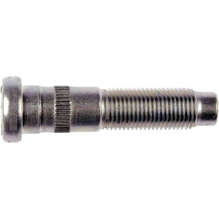 610-278 9/16-18 Serrated Wheel Stud - 0.620 in. Knurl, 2-5/8 in. Length; 1980-1997 Ford