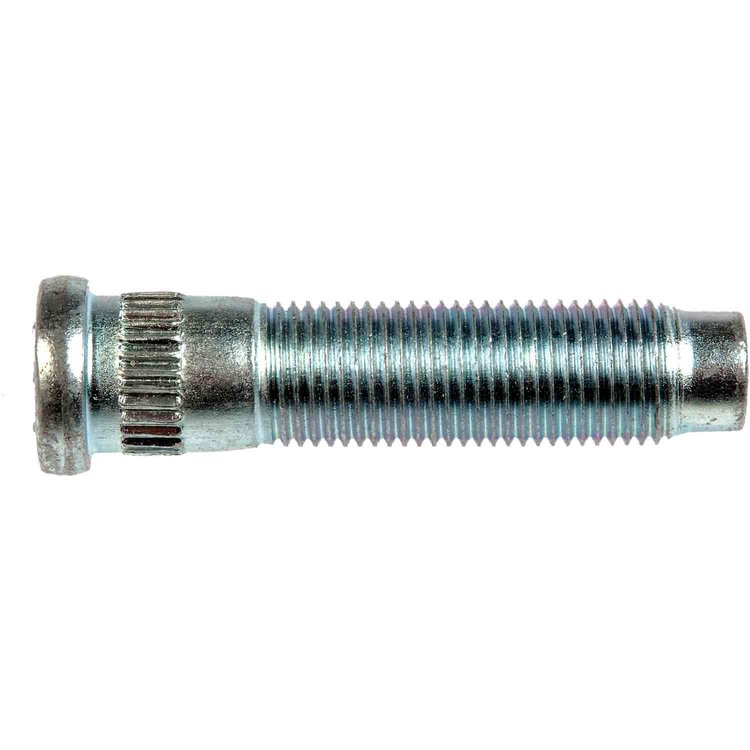 610-300.1 9/16-18 Serrated Wheel Stud - 0.623 in. Knurl, 2-7/16 in. Length; 1975-2007 Ford