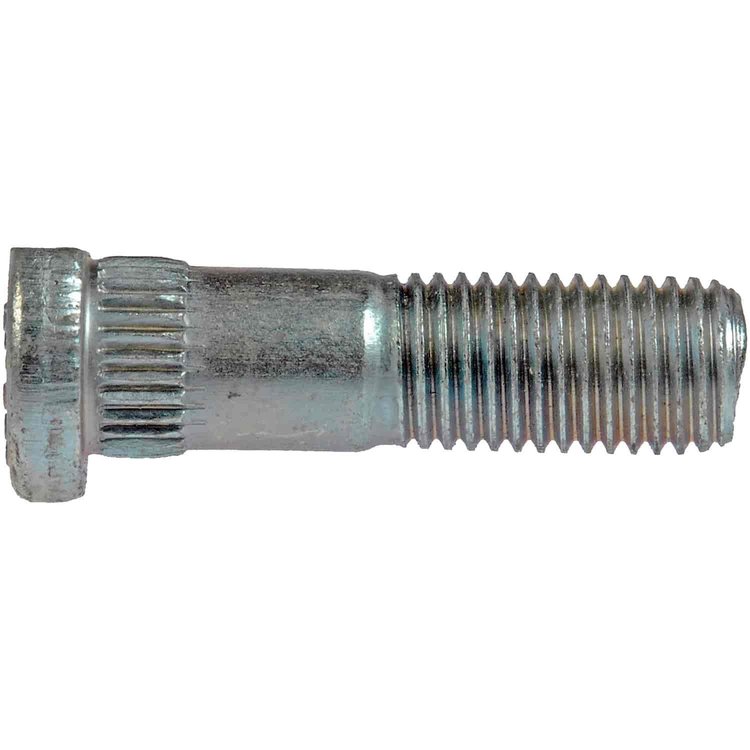 610-309 M12-1.50 Serrated Wheel Stud with Clip Head - 13.06mm Knurl, 42.5mm Length; 1986-1993 Mazda