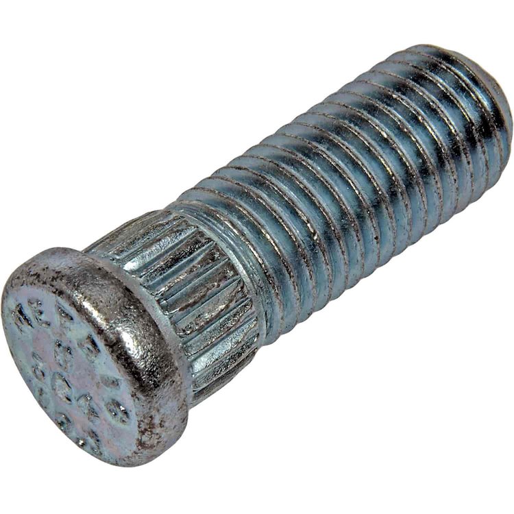 Serrated Wheel Stud Fits 1988-1998 Buick, 1990-2001 Chevrolet, 1988-2002 Oldsmobile, 1988-2003 Pontiac Models [M12-1.50]