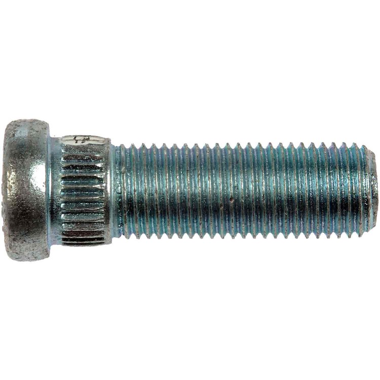610-327 M14-1.50 Serrated Wheel Stud - 16.00mm Knurl, 45.5mm Length; 1999-2000 Cadillac; 1988-2000 Chevrolet; 1988-2000 GMC