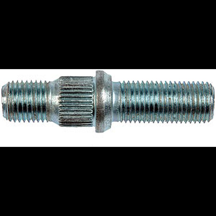 610-339.1 M14-1.50 Double Ended Wheel Stud - 16.51mm Knurl, 69mm Length; 1984-1994 Toyota Pickup