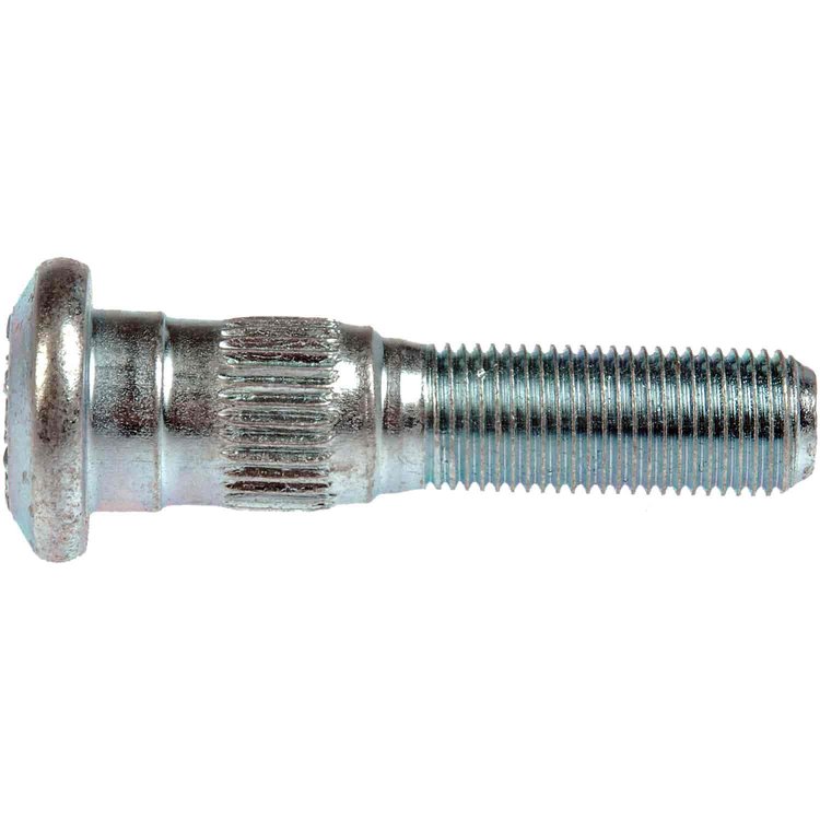 610-363 1/2-20 Serrated Wheel Stud - .651 in. Knurl, 2-11/32 in. Length; 1975-1993 Dodge