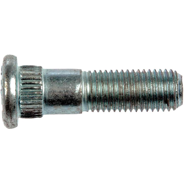 610-369.1 M12-1.50 Serrated Wheel Stud - 14.99mm Knurl, 46mm Length; 1993-2008 Chrysler; 1993-2007 Dodge; 1993-2001 Plymouth