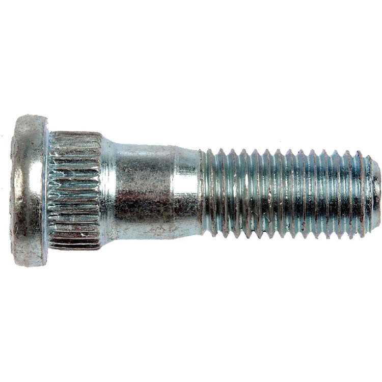 610-370.1 M12-1.50 Serrated Wheel Stud - 15.925 mm Knurl, 44 mm Length; 1991-1992 Chrysler, 1991-1992 Dodge, 1991-1992 Plymouth