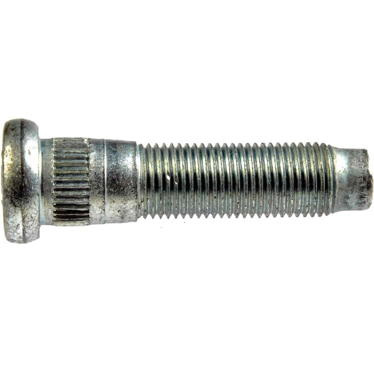 610-382 9/16-18 Serrated Wheel Stud - 0.648 in. Knurl, 2-13/32 in. Length; 1994-2003 Dodge