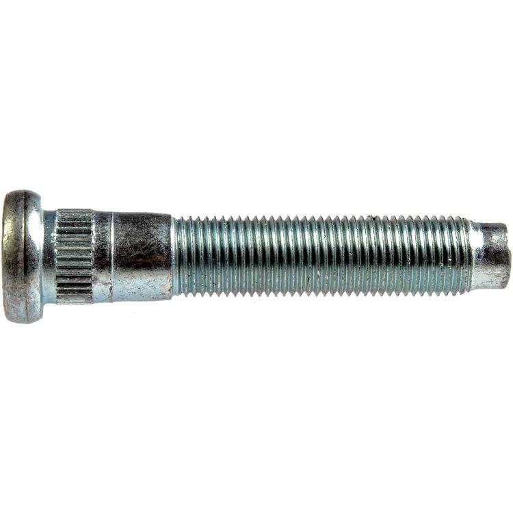 610-383 9/16-18 Serrated Wheel Stud - 0.643 in. Knurl, 3-5/32 in. Length; 1994-2008 Dodge