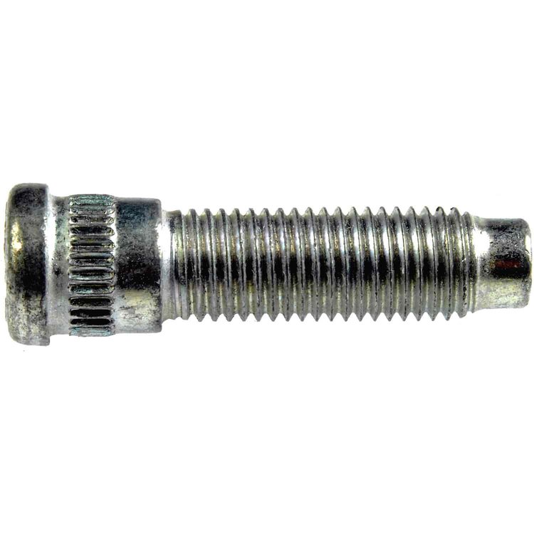 610-387.1 M12-1.50 Serrated Wheel Stud - 14.55mm Knurl, 49mm Length; 1995-1998 Ford Windstar