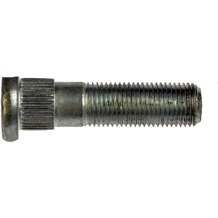 610-395 1/2-20 Serrated Wheel Stud - .582 in. Knurl, 2 in. Length; 1991-2017 Dodge, 1994-2004 Ford, 2013-2014 SRT