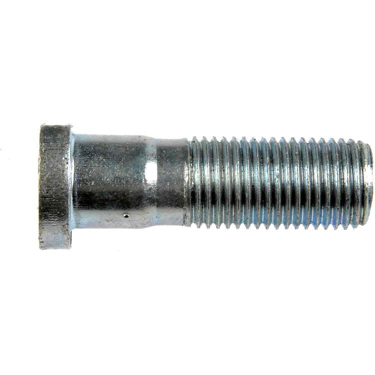 610-399 M12-1.25 Non-Serrated Wheel Stud with Clip Head - 12.04mm Knurl, 38mm Length; 1986-1988 Suzuki Samurai