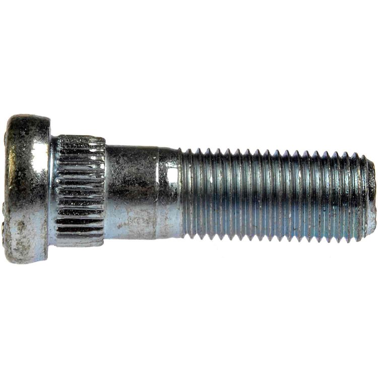 610-401 M12-1.25 Serrated Wheel Stud - 14.43mm Knurl, 41.5mm Length; 1990-2009 Subaru