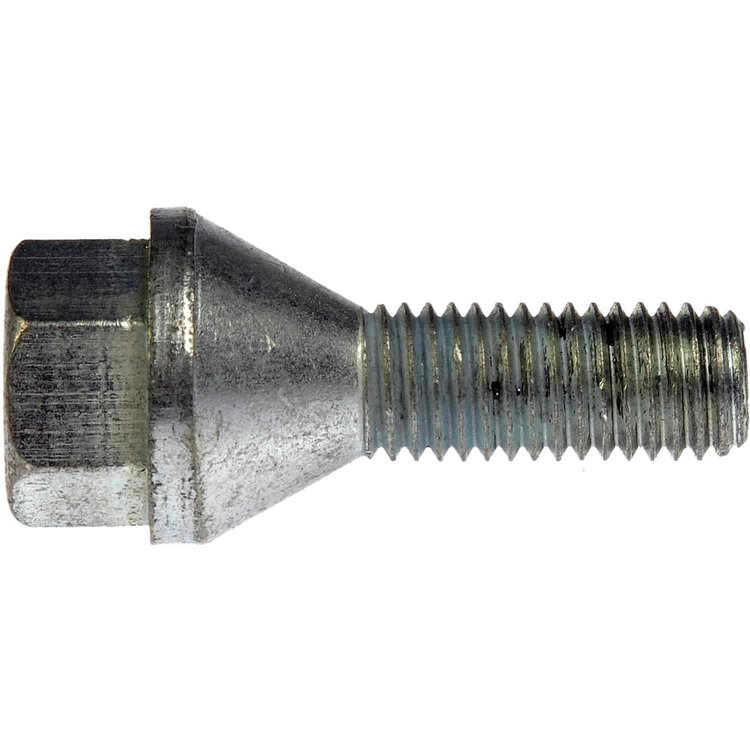 610-412.1 M12-1.75 Wheel Bolt - 19mm Hex, 28mm Thread Length; 1993-2005 Volvo