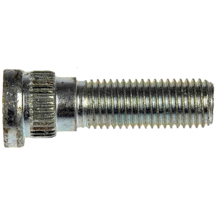 610-438 M12-1.50 Serrated Wheel Stud - 16.24mm Knurl, 44.45mm Length; 2002-2004 Chrysler, 2002-2004 Dodge