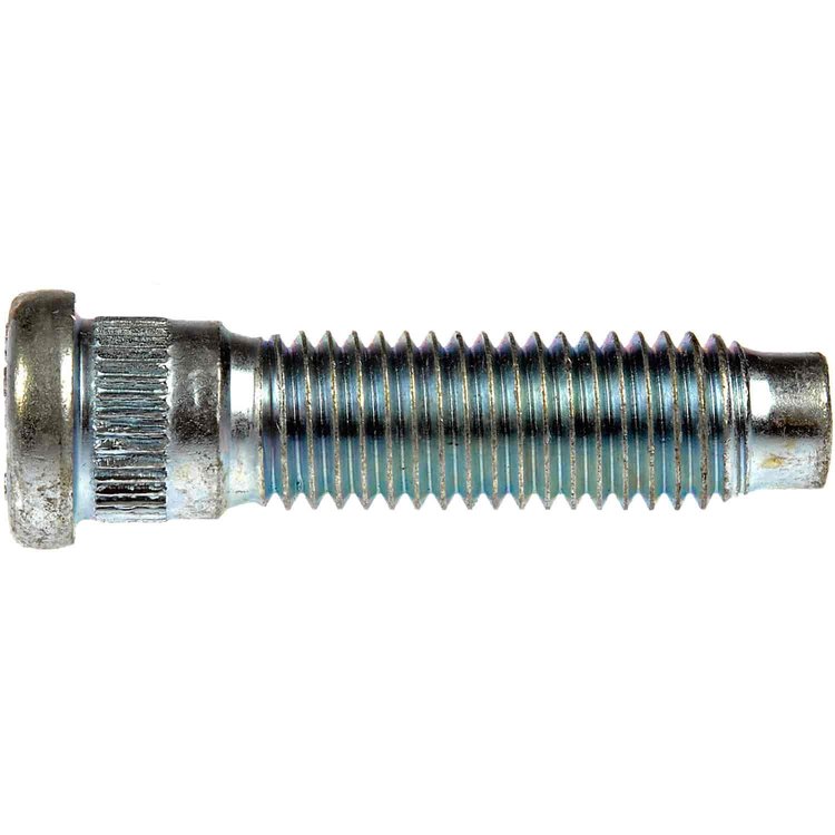 610-442 M14-2.0 Serrated Wheel Stud - 15.5mm Knurl, 57.93mm Length; 2000-2014 Ford, 2000-2014 Lincoln