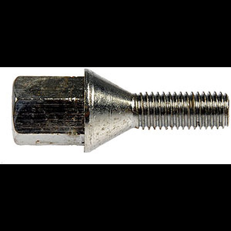 610-461 M12-1.75 Wheel Bolt - 19mm Hex, 29.60mm Thread Length; 1993-2005 Volvo