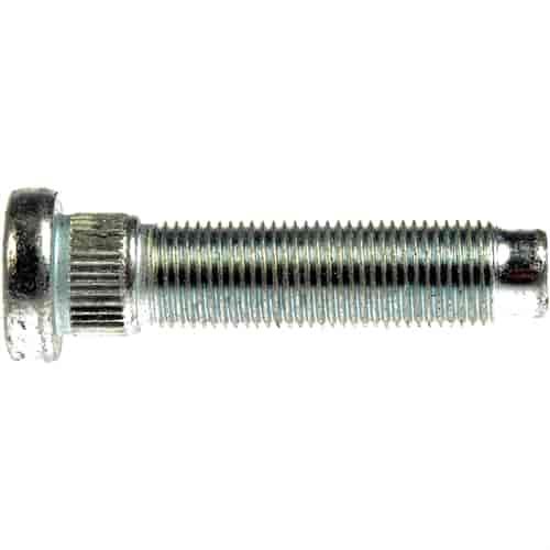 610-471.1 9/16-18 Serrated Wheel Stud - 0.645 in. Knurl, 2.52 in. Length; 2003-2008 Dodge