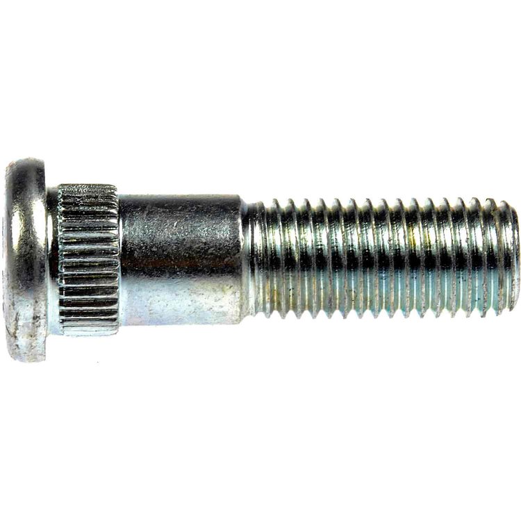610-473.1 M12-1.50 Serrated Wheel Stud - 14.73mm Knurl, 45.53mm Length