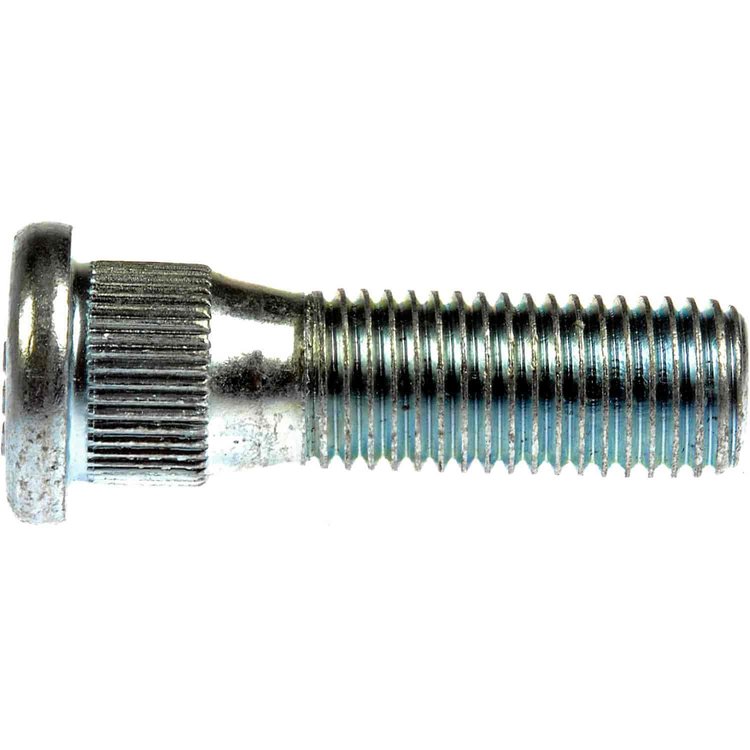 610-477.1 M12-1.50 Serrated Wheel Stud - 14.30mm Knurl, 43mm Length; 1998-2004 Isuzu