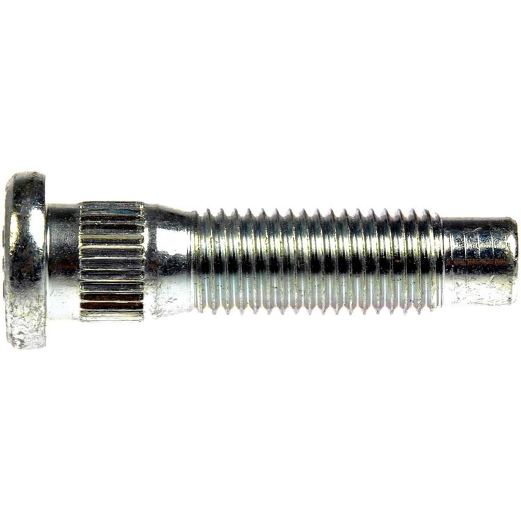 610-484 M12-1.50 Serrated Wheel Stud - 13.25mm Knurl, 51.63mm Length; 2002-2005 Ford, 2000-2006 Lincoln