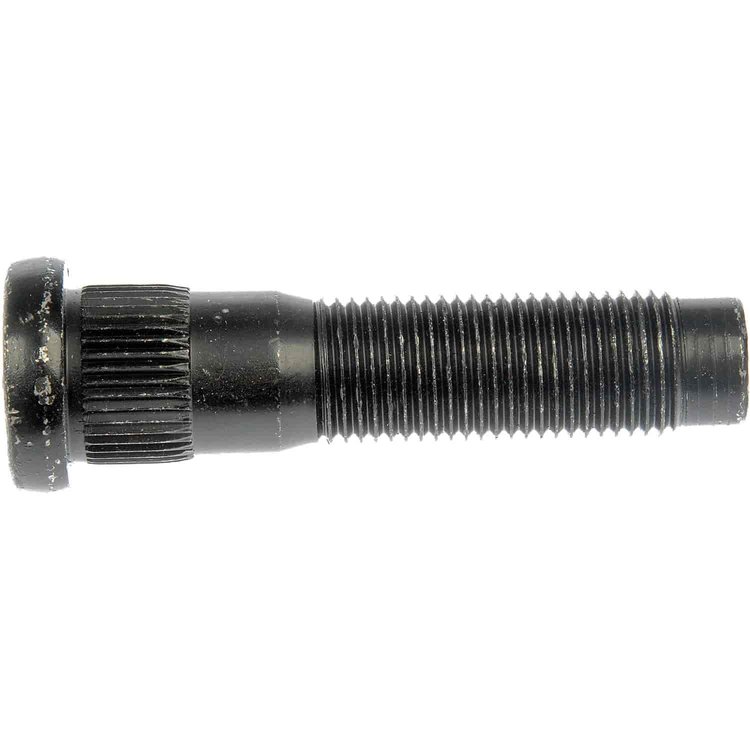 610-510 9/16-18 Serrated Wheel Stud - 0.670 in. Knurl, 2.472 in. Length; Chrysler/Dodge/Mitsubishi/Ram