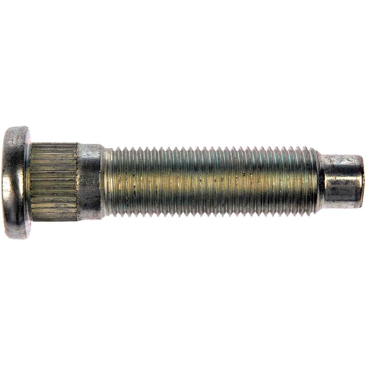 610-515 1/2-20 Serrated Wheel Stud - 14.05mm Knurl, 58.45mm Length; 2004-2007 Ford, 2004-2007 Mercury