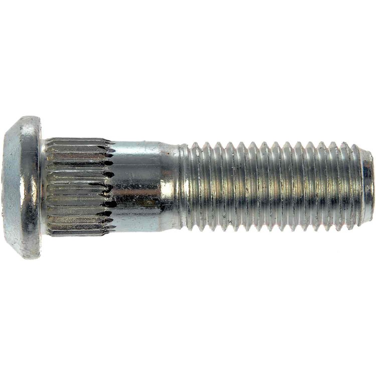610-518.1 M12-1.50 Serrated Wheel Stud - 12.95mm Knurl, 43.0mm Length; 2005 Hyundai, 1995-2009 Kia