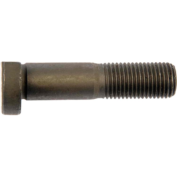 610-533 M14-1.5 Serrated Wheel Stud with Clip Head - NA Knurl, 57.7mm Length; 2003-2006 Dodge, 2003-2006 Freightliner
