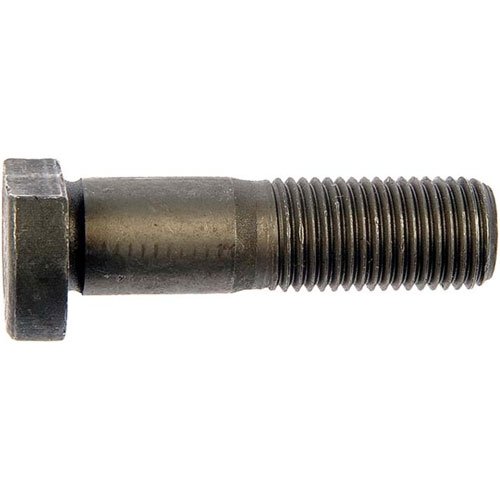 610-534.1 M14-1.5 Serrated Wheel Stud with Clip Head - Na Knurl, 50.9 mm Length; 2003-2006 Dodge, 2003-2006 Freightliner