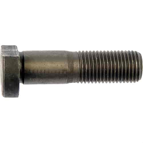 610-534 M14-1.5 Serrated Wheel Stud with Clip Head - NA Knurl, 50.9mm Length; 2003-2006 Dodge, 2003-2006 Freightliner