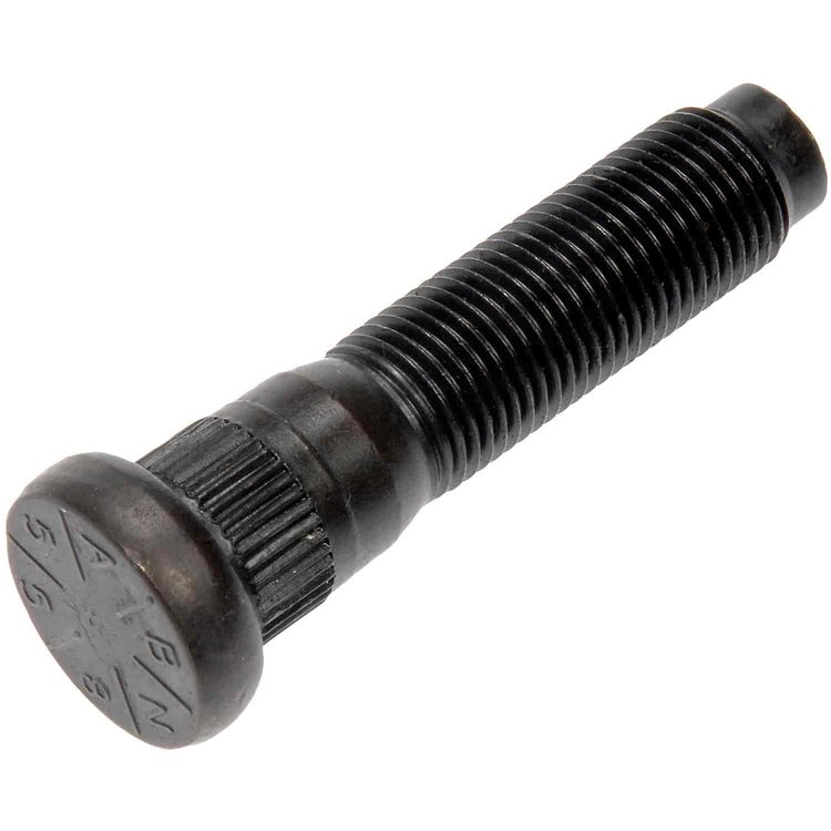 610-558 9/16-18 Serrated Wheel Stud - 0.650 in. Knurl, 2.5 in. Length; 2003-2010 Dodge, 2011 Ram