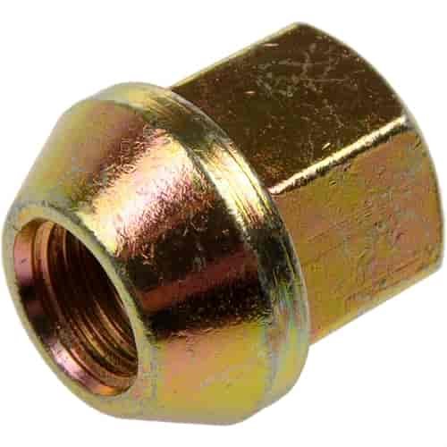 611-063.1 Wheel Nut M12-1.50 Bulge - 19mm Hex, 23mm Length; BMW/CHRYSLER/FORD/GENERAL/ISUZU