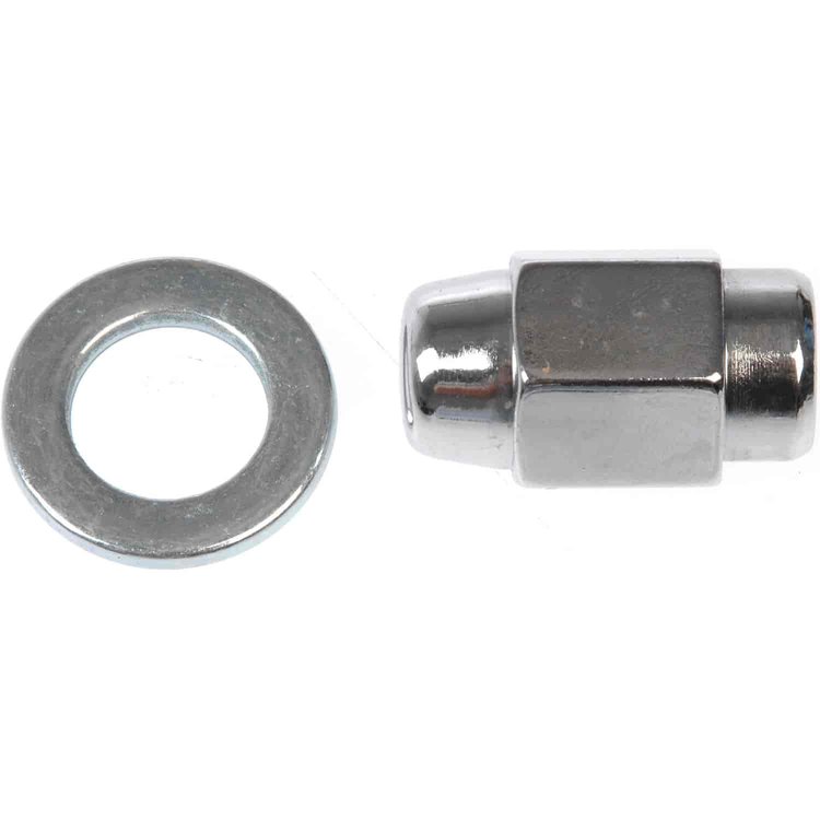 611-102.1 Wheel Nut 1/2-20 Mag , Short - 13/16 in. Hex, 1.454 in. Length; Flange