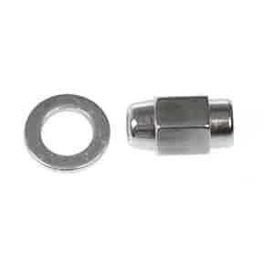 611-104 Wheel Nut M12-1.50 Mag , Short - 13/16 in. Hex, 1.452 in. Length; Multi-Vehicle Application