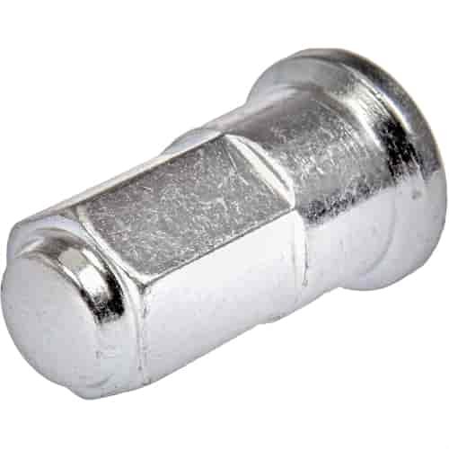 611-206.1 Wheel Nut M14-2.0 Flanged Flat Face - 21mm Hex, 50mm Length; 2000-2004 Ford
