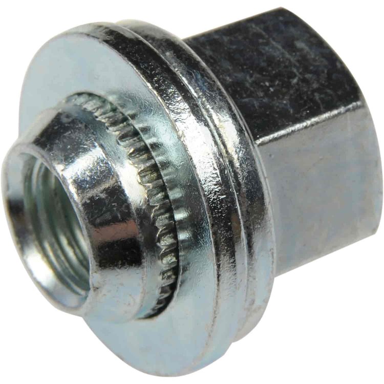 611-219 M12-1.50 Wheel Cover Retaining Nut - 21mm Hex, 26.84mm Length; 2000-2006 Toyota Tundra