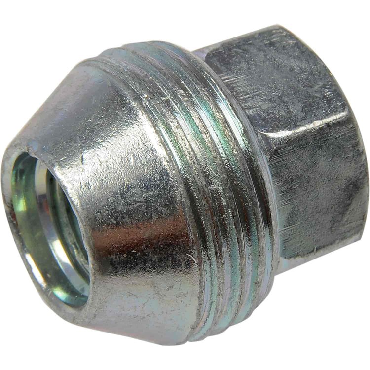 611-222.1 Wheel Nut 1/2-20 External Thread - 13/16 in. Hex, 1.07 in. Length; 2002-2010 Ford, 2002-2010 Mercury