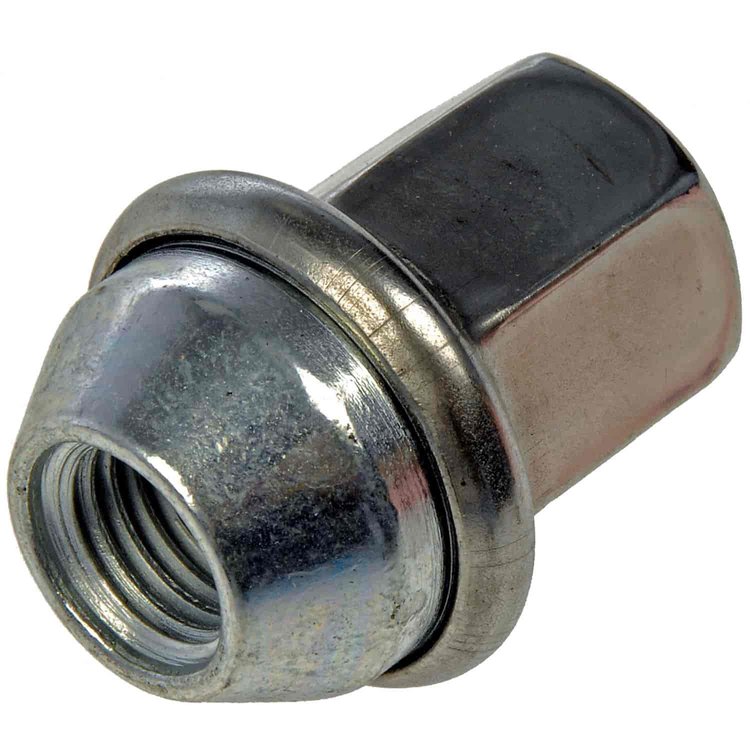 611-263 Wheel Nut M12-1.50 Flattop Nut - 19mm Hex, 35.9mm Length; Buick/Cadillac/Chevrolet/GMC/Pontiac/Saturn