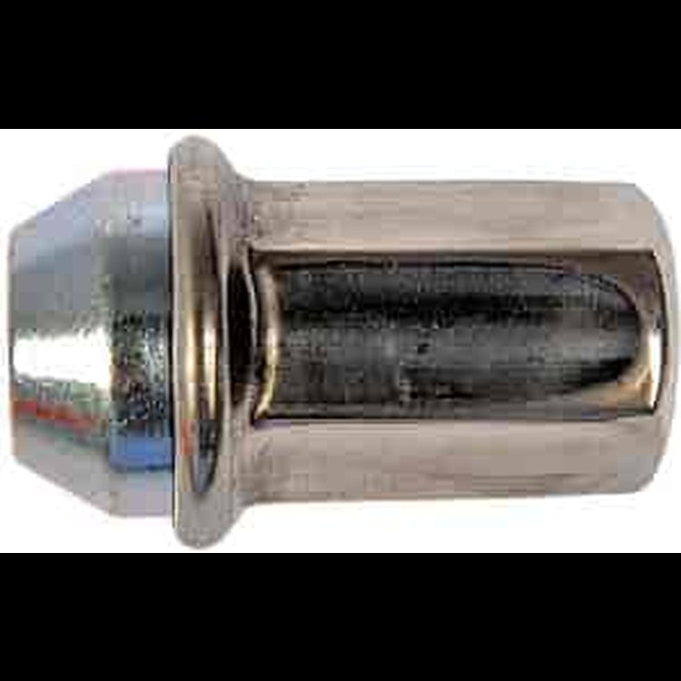 611-291 Wheel Nut M12-1.5 Dometop - 19mm Hex, 43.8mm Length; Buick/Cadillac/Chevrolet/GMC