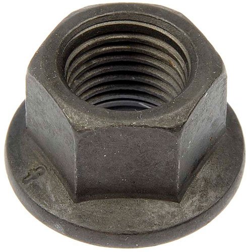 611-295.1 Wheel Nut M14-1.5 Flanged Flat Face - 19 mm Hex, 15.5 mm Length; 2003-2006 Dodge, 2003-2006 Freightliner