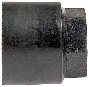 611-614 Black Wheel Nut Cover M27-2.0, Hex 22mm; 1990-1991 Chevrolet, 1990-1991 GMC