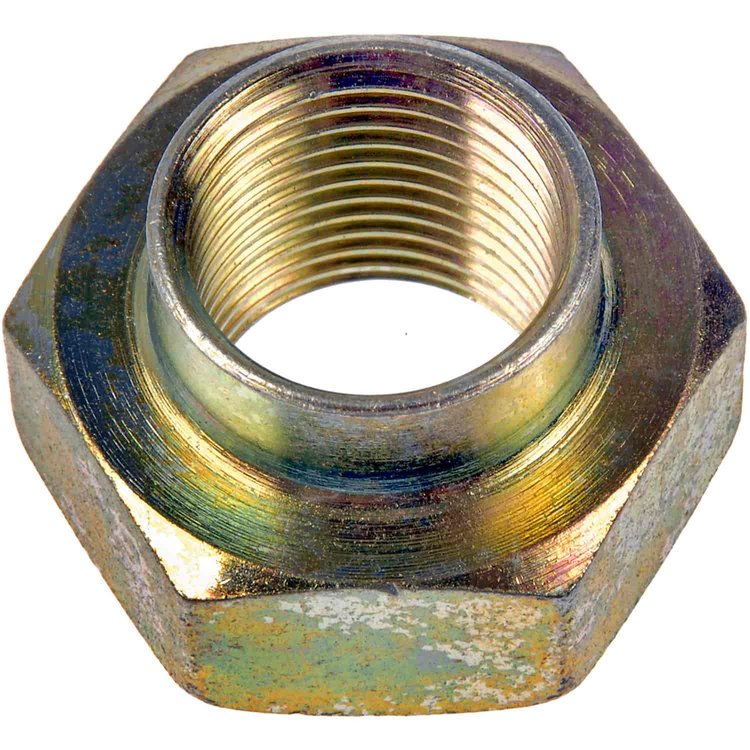 615-115 Staked Spindle Nut M18-1.5 Hex Size 30mm; 1992-2001 Chevrolet, 1989-1997 Geo, 1989-2000 Pontiac, 1989-2007 Suzuki