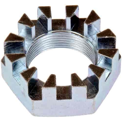 615-216 Spindle Nut, Castle Style - 43 mm Hex; 1994-2013 Dodge, 2011-2013 Ram