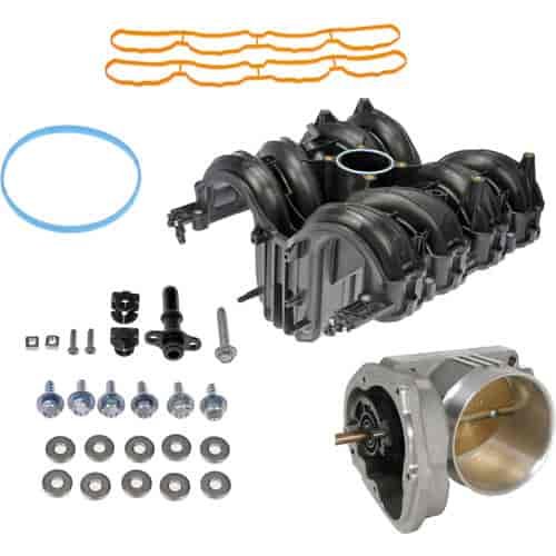 Intake & TBI Kit 2004-08 Ford 5.4L Includes: