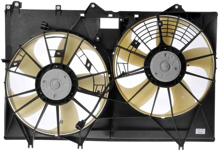 Radiator Fan Assembly Without Controller