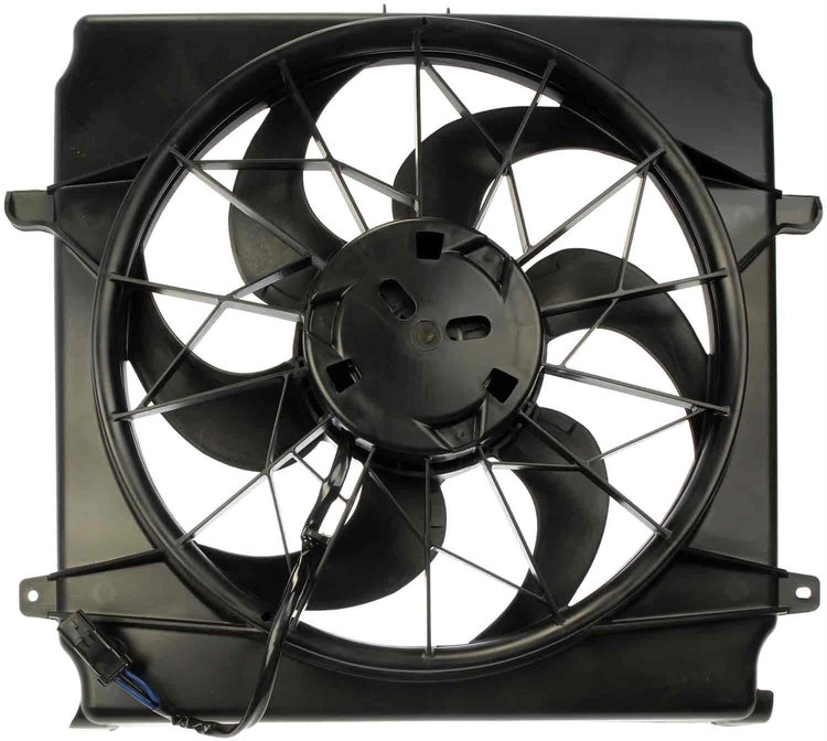 Radiator Fan Assembly Without Controller