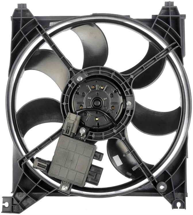 Radiator Fan Assembly With Controller