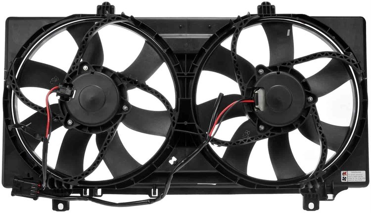 Radiator Fan Assembly Without Controller