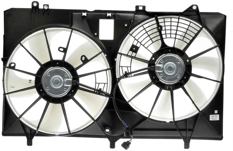 Radiator Fan Assembly Without Controller